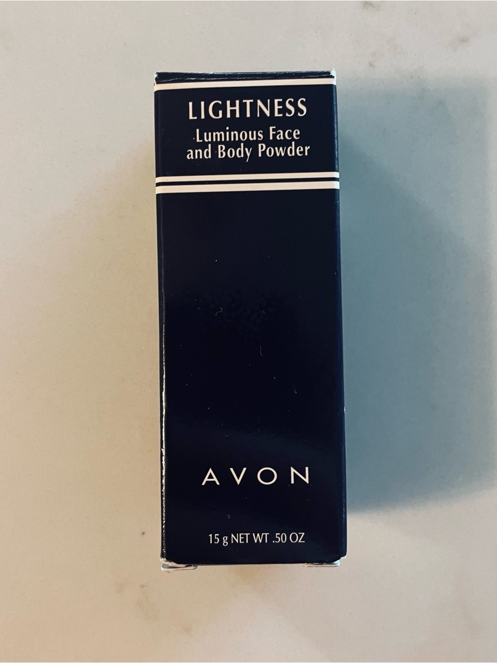 Avon Lightness Luminous Face and Body Powder - New